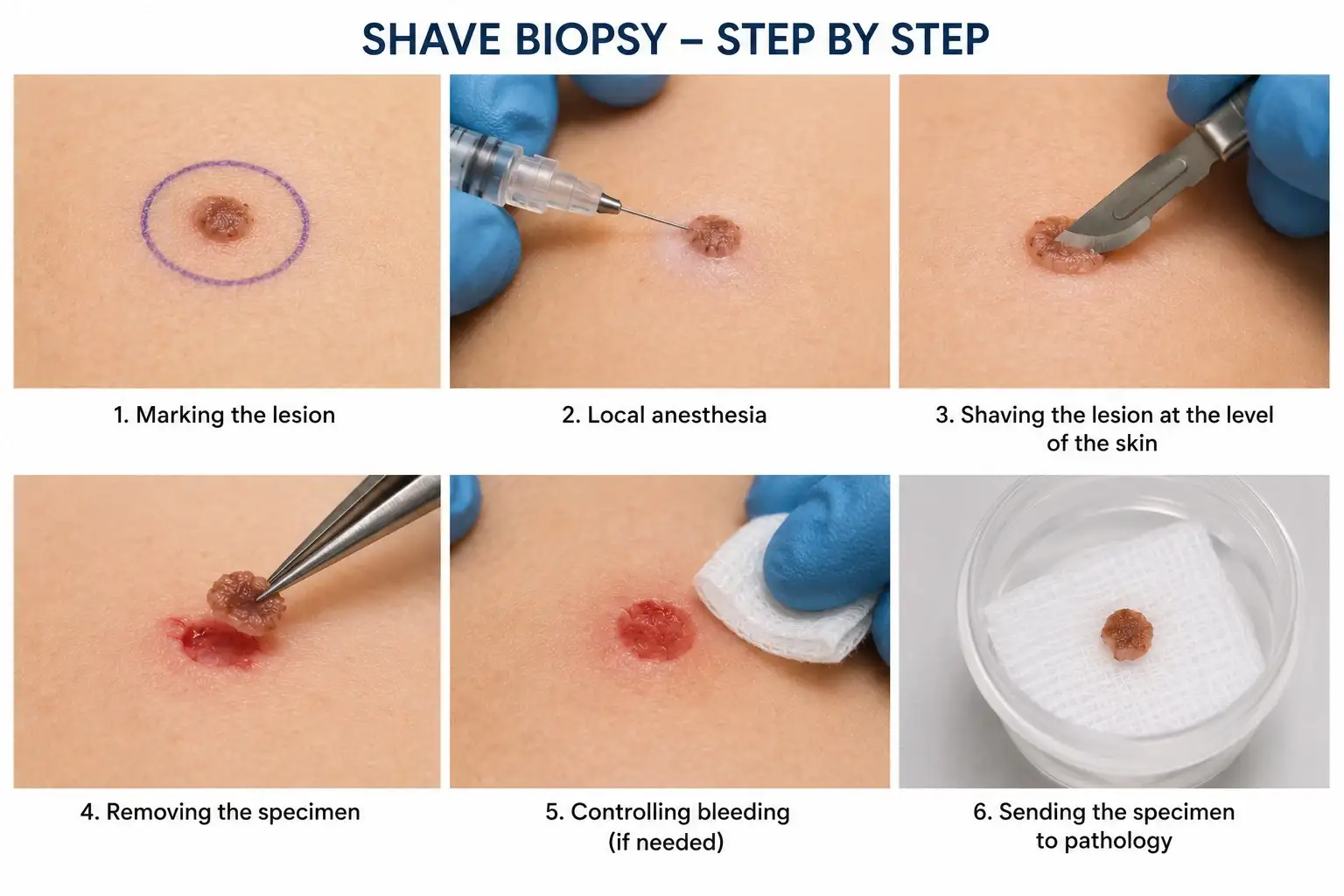 ביופסיית גילוח (Shave biopsy)